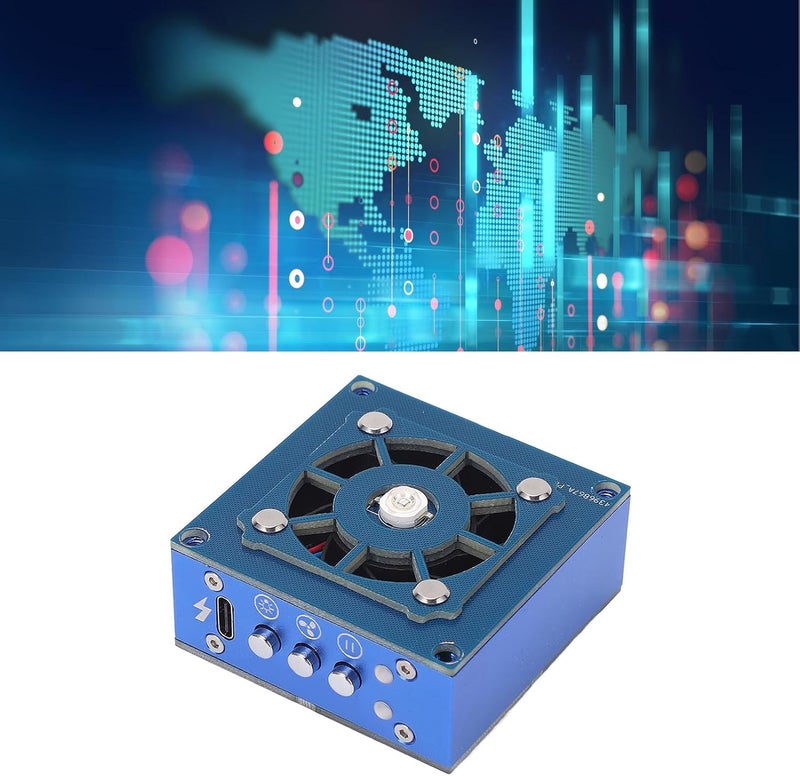 Fockety Fume Extractor, 3 Speeds Battery Powered Smoke Extractor Fan Curing Cooling Smoke Exhaust Solder Smoke Absorber Remover for DIY Working, Soldering - Image 4